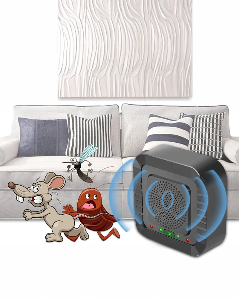 NEW acoustic 2025  pulse Ultrasonic Insect Repellent 30 square meters lectronic Pest Rodent Control Efficient rodents,pest cockroach, Rats, Mices