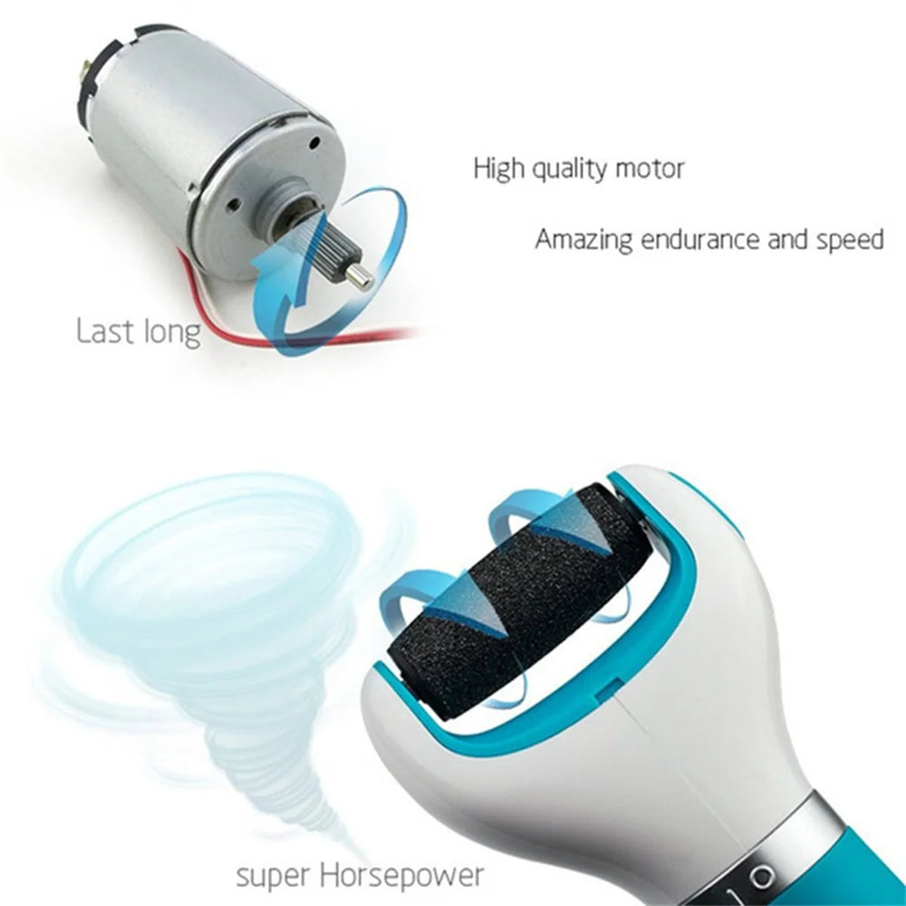 Electric Foot File Dead Skin Heel Callus Remover Esfoliante Foot Peel Feet Care Foot Grinding Machine Pedicure Tools Profession