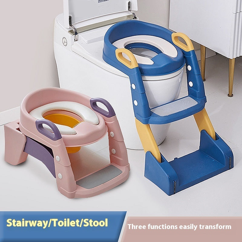 NEW 2025 Upgrade Two-in-one Ladder Baby Toilet Stable Self-contained Toilet Children's Toilet Ladder