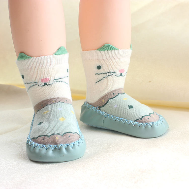 Room Socks Children's Thickened Warm Toddler Non-slip