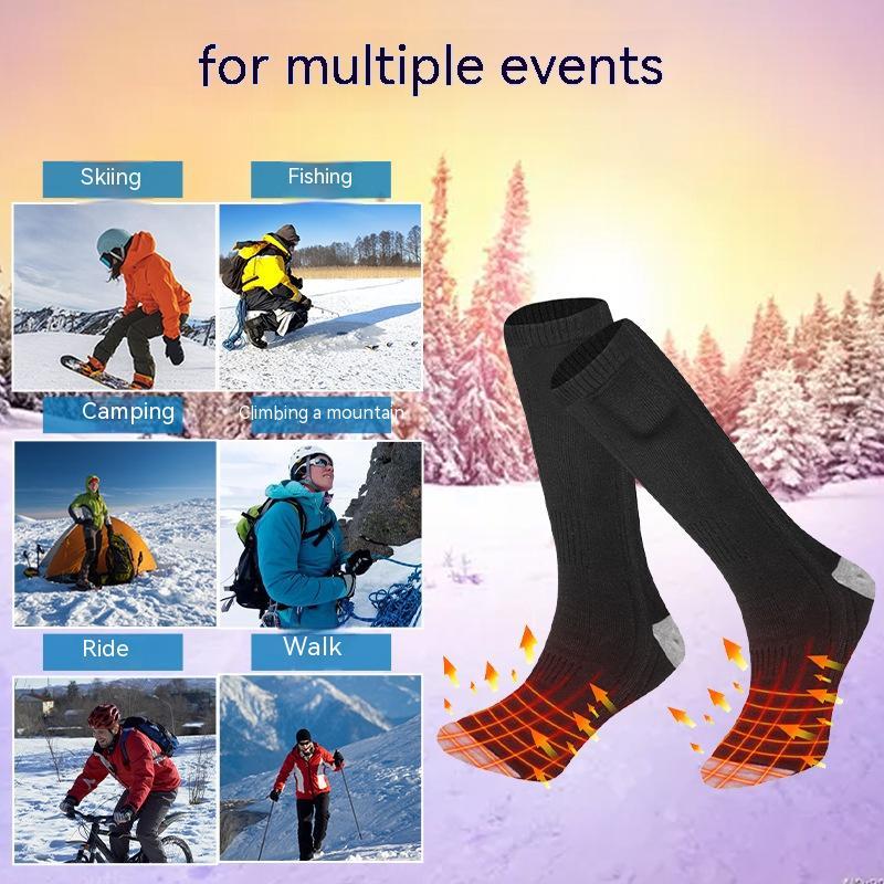 Men's And Women's Fashion Simple Heating Socks