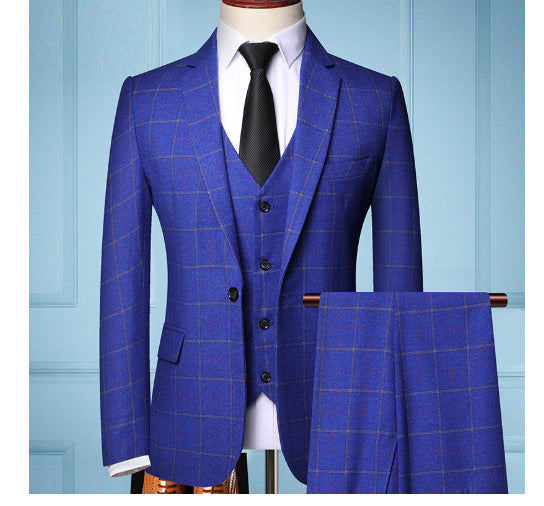 New collection 2025 Three-piece suit for men