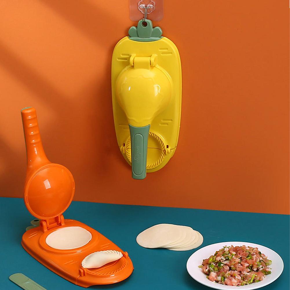 Our New collections  2 In 1 Kitchen Dumpling Making Tool Baking Pastry Manual Artifact For Pressing Dumpling Skin Wrapper Mould Dough Press Maker