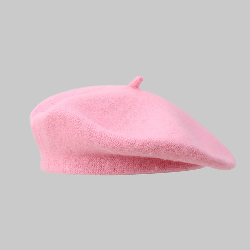 Beret Casual Versatile Women's Dome Painter Hat