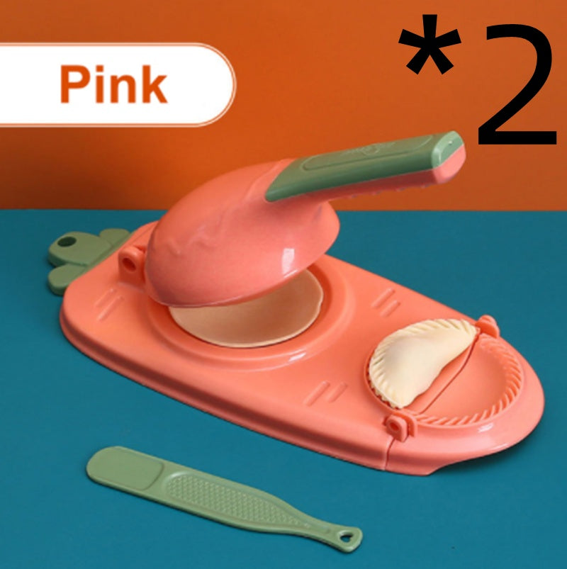 Our New collections  2 In 1 Kitchen Dumpling Making Tool Baking Pastry Manual Artifact For Pressing Dumpling Skin Wrapper Mould Dough Press Maker