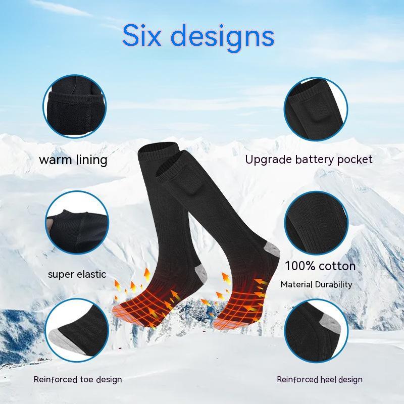 Men's And Women's Fashion Simple Heating Socks