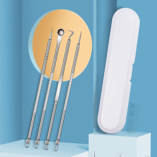 Acne Removal 8 Pieces Suit Beauty Tools Pimple Pin Free gift laptop support