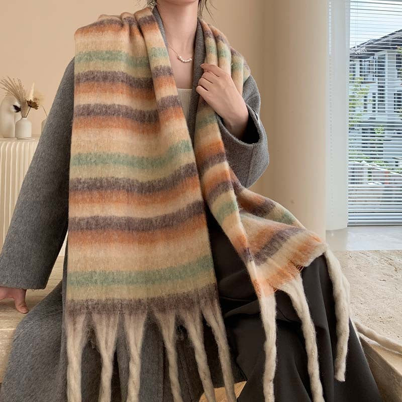 Women's Neck Warmer Fashionable Stylish All-matching buy one get a free Laptop stand