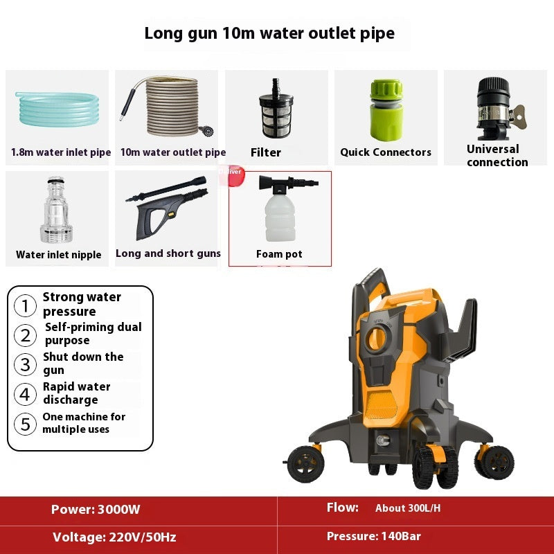 High-pressure Water Gun Portable High-power