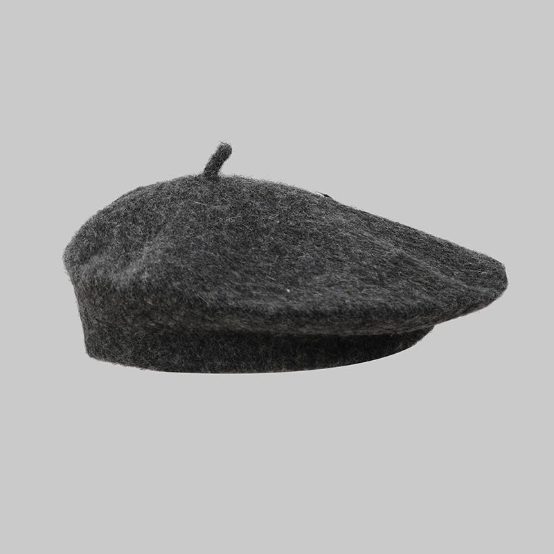 Beret Casual Versatile Women's Dome Painter Hat