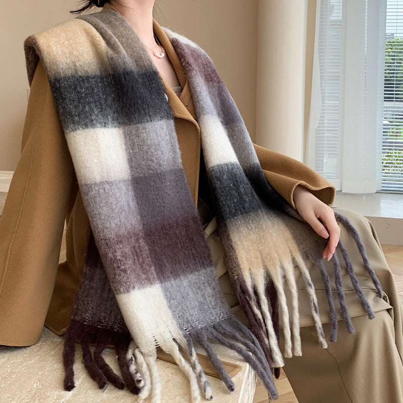 Women's Neck Warmer Fashionable Stylish All-matching buy one get a free Laptop stand