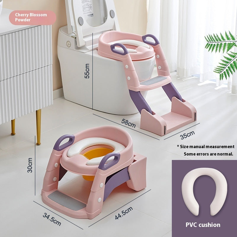NEW 2025 Upgrade Two-in-one Ladder Baby Toilet Stable Self-contained Toilet Children's Toilet Ladder