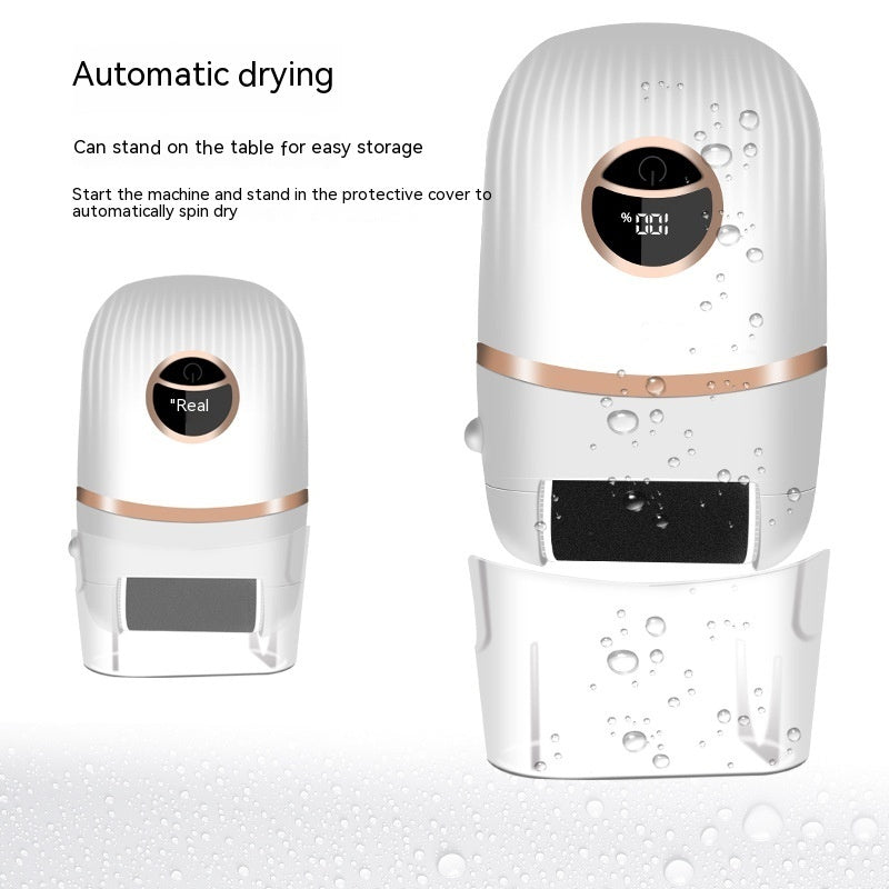 New Electric Foot Grinder Exfoliating Calluses Pedicure Device Waterproof Household