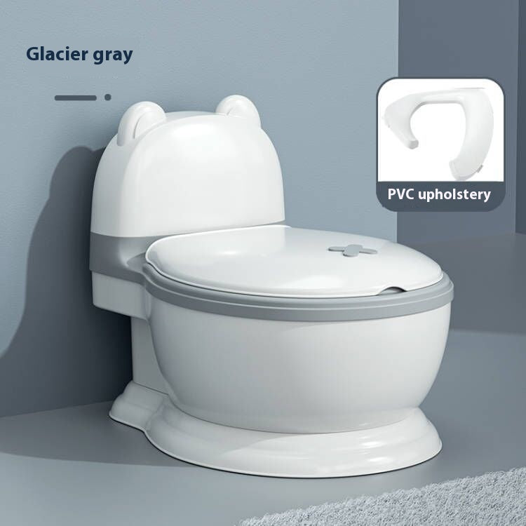 Simulated Enlargement Of Children's Toilet Seat