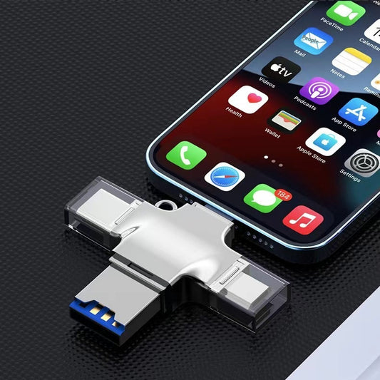 Alloy Multi-functional Card Reader When you buy we offer free laptoo stand as a gift hurry up and place your order with us