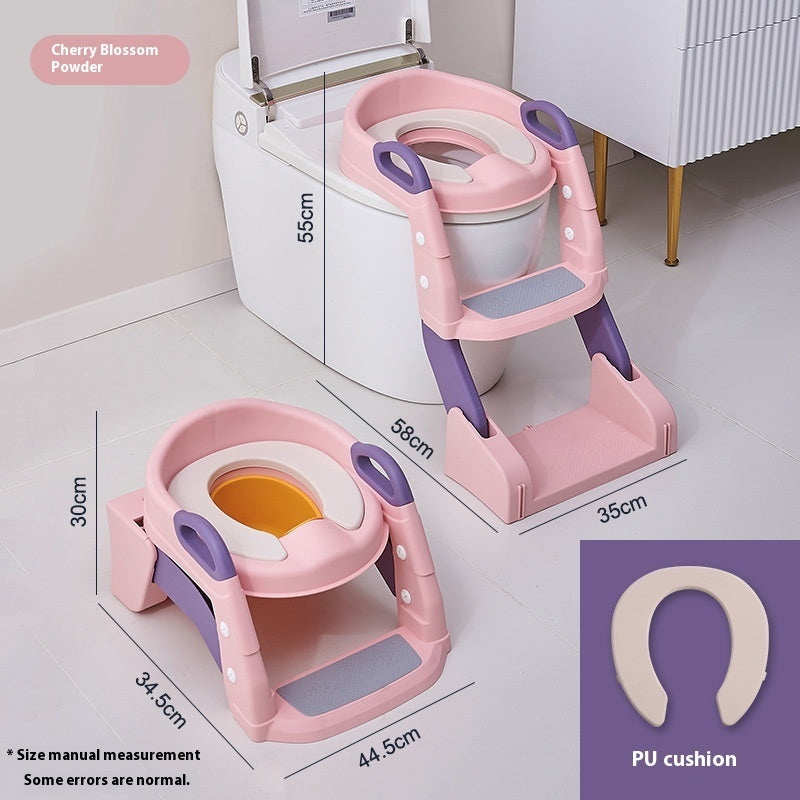 NEW 2025 Upgrade Two-in-one Ladder Baby Toilet Stable Self-contained Toilet Children's Toilet Ladder