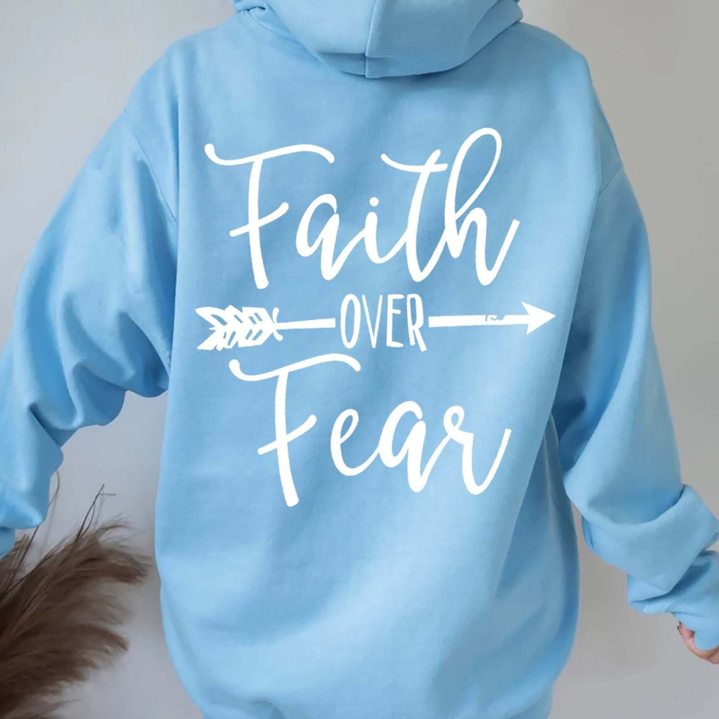 NEW 2024-2025 Plain Letter Printed Kangaroo Pocket Drawstring Women's Brushed Hoody