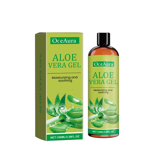 Seven Minerals Organic Aloe Vera Gel with 100% Pure Aloe from Freshly Cut Aloe - NO ACRYLATES & CROSSPOLYMERS, so it absorbs rapidly with No sticky residue
