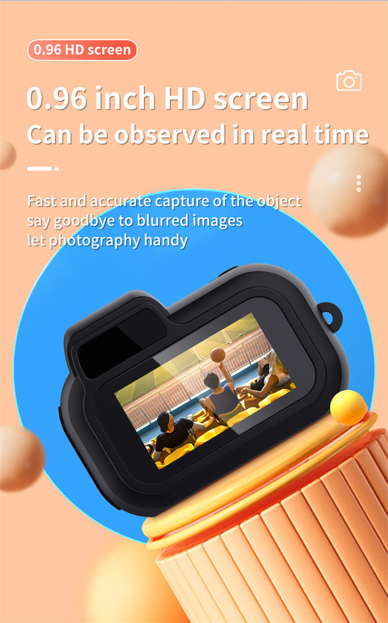Retro Mini Camera With Screen Indoor Home Outdoor 1080p HD Portable Very Small Camera Video Support Holiday Gifts FREE Laptop Support
