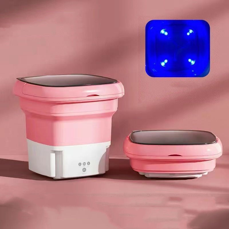 Mini Compact Portable Stack Washing Machine buy one and get One Laptop Stand Free