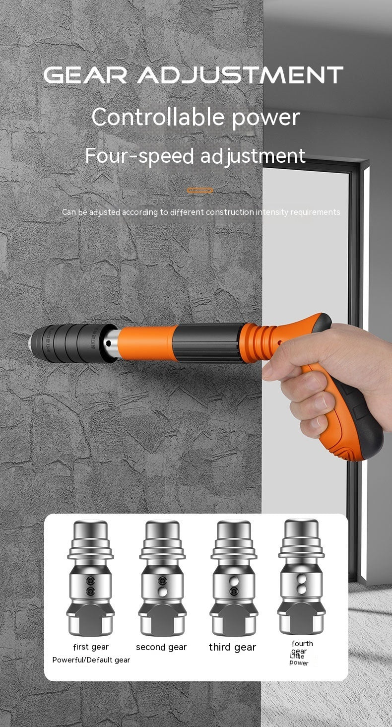 Mini Ceiling Tool Silencer Nail Gun Woodworking Decoration Integrated Gun Nail Gun Wall Small Fastener Fastener we offer 10%off for any purchases