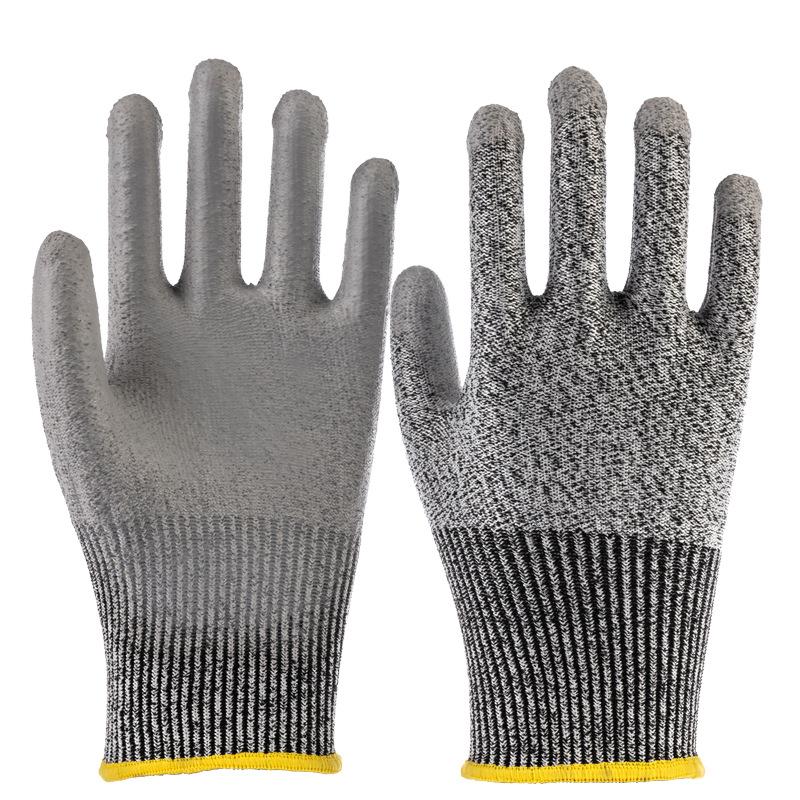 Labor protection gloves latex embossed gloves labor protection wear-resistant non-slip gloves construction site work wholesale factory protective gloves