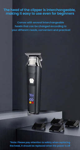 Hair Clippers For Hair Salons Professional Electric Hair Clippers kit for Men Cordless Clippers Hair Trimmers Grooming Set 1/2PC