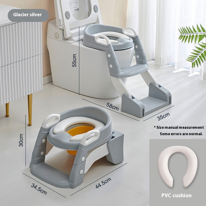 NEW 2025 Upgrade Two-in-one Ladder Baby Toilet Stable Self-contained Toilet Children's Toilet Ladder