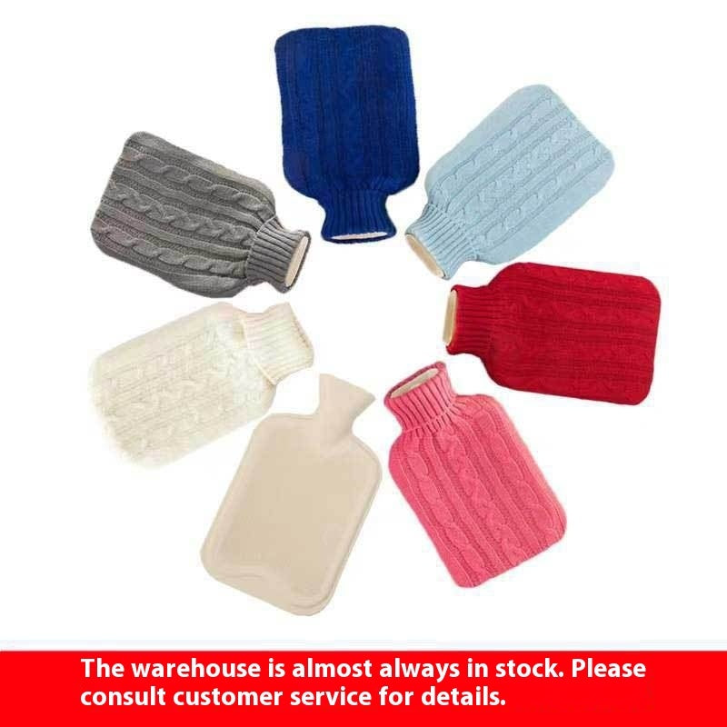 Cute Rubber Hand Warmer Water Bag Long Strip Water Injection