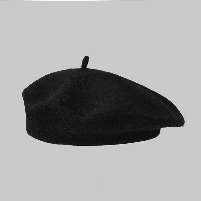 Beret Casual Versatile Women's Dome Painter Hat