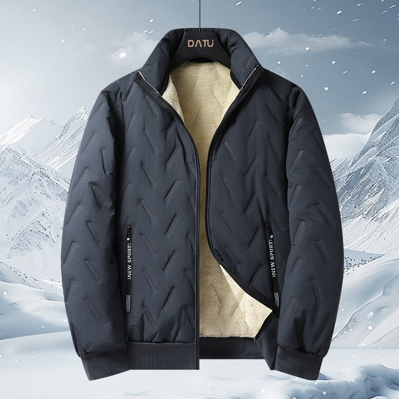 Autumn And Winter 2025 Men's Thermal Three-piece Suit