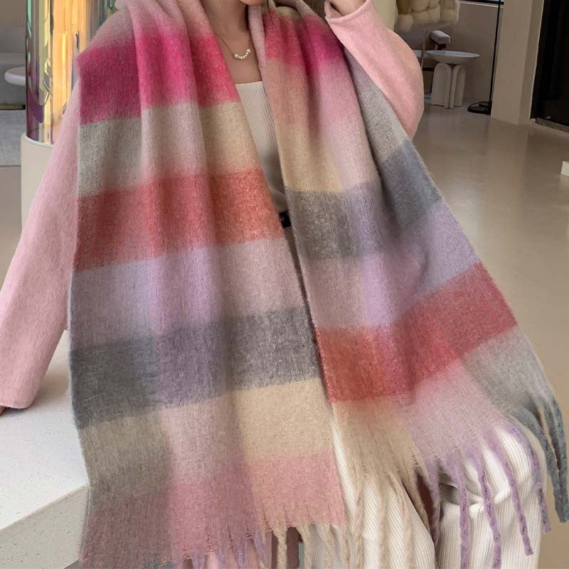 Women's Neck Warmer Fashionable Stylish All-matching buy one get a free Laptop stand