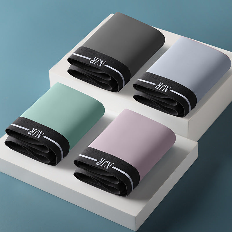 Ice Silk Men's Underwear Cotton Crotch Antibacterial Thin Breathable Loose buy one get one free LAPTOP STAND