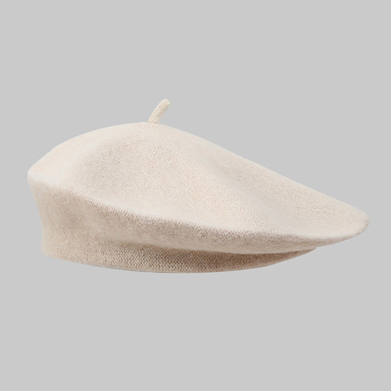 Beret Casual Versatile Women's Dome Painter Hat