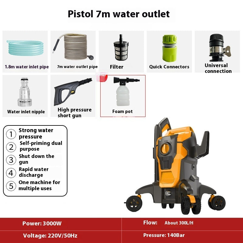 High-pressure Water Gun Portable High-power