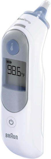 Braun Digital Ear Thermometer for Babies Kids Toddlers and Adults ThermoScan 5 IRT6500 Display is Digital and Accurate Thermometer for Precise Fever Tracking at Home